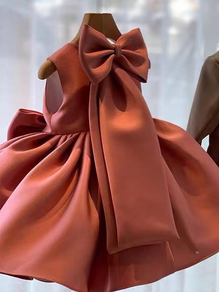 Girls Fashion Simple Solid Color Pettiskirt - Image 12