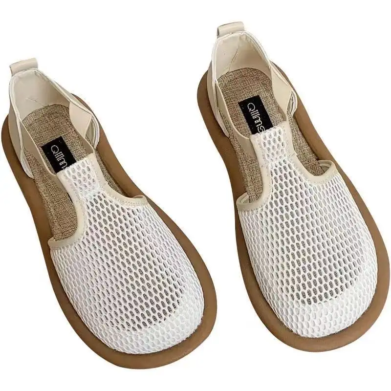 Womens Mesh Sandals Two-way Wear