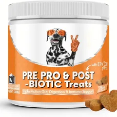 Dog Prebiotics Digestive Snacks Intestinal Health Pet Health Care Products - 120 Tablets - View 1