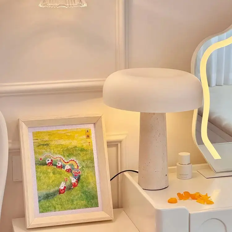 Cream Style Creative Living Room Study And Bedroom Bedside Ambience Light