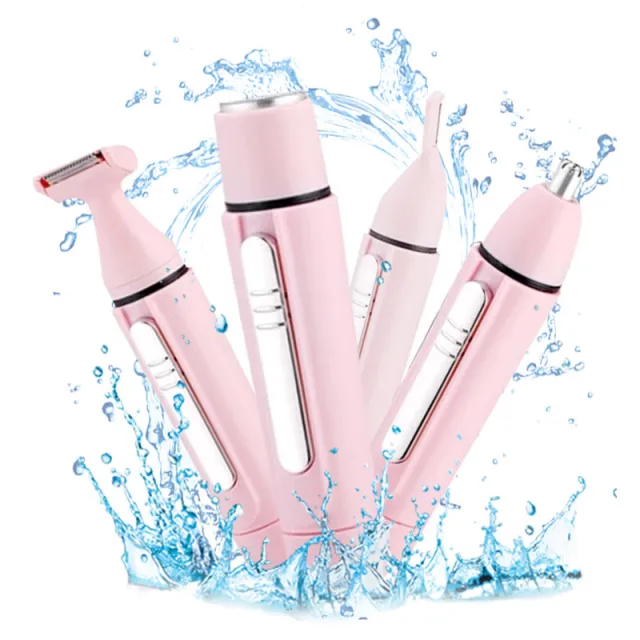 Lady Shaver Electric Private Parts Hair Shaver Women's Multifunctional Powder Five Cutter Heads - Shop at LoveMi