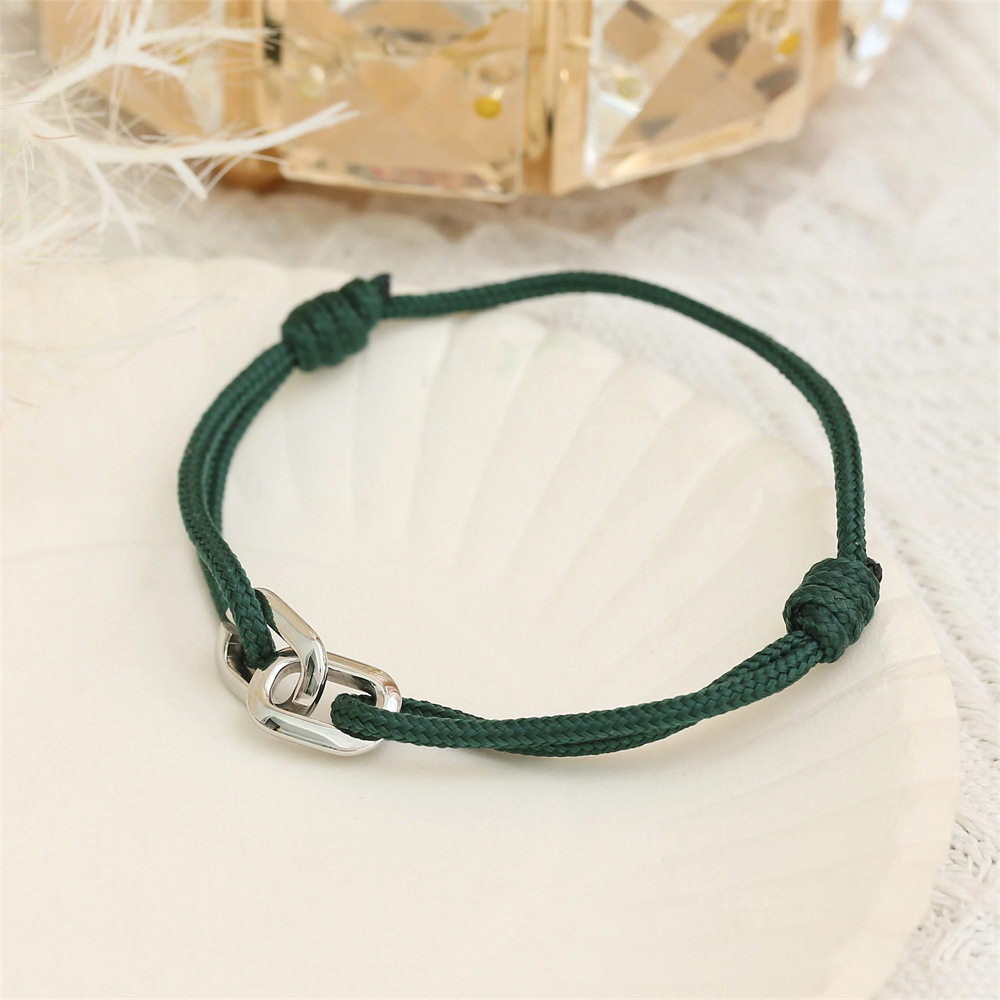 Personalized Double Ring High Quality Ins Design Bracelet Minimalist Bracelet