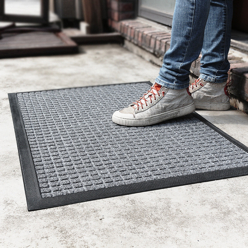 Polypropylene Dust Removal Door Mat Wear-resistant Rubber Non-slip Foot Mat