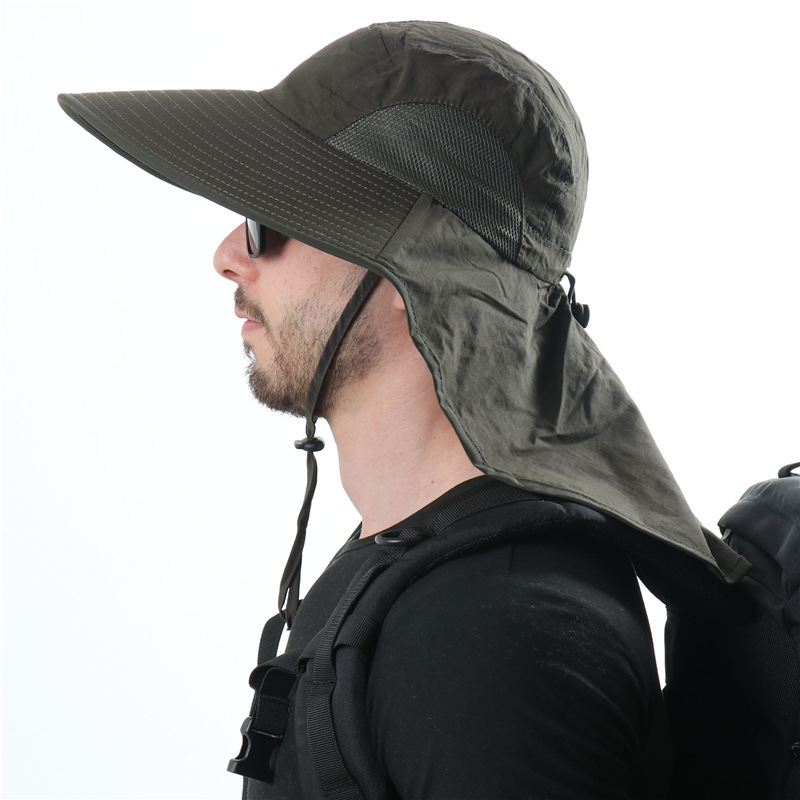 Men's And Women's Outdoor Sun Protection Ventilation Cap Sun — foto 12