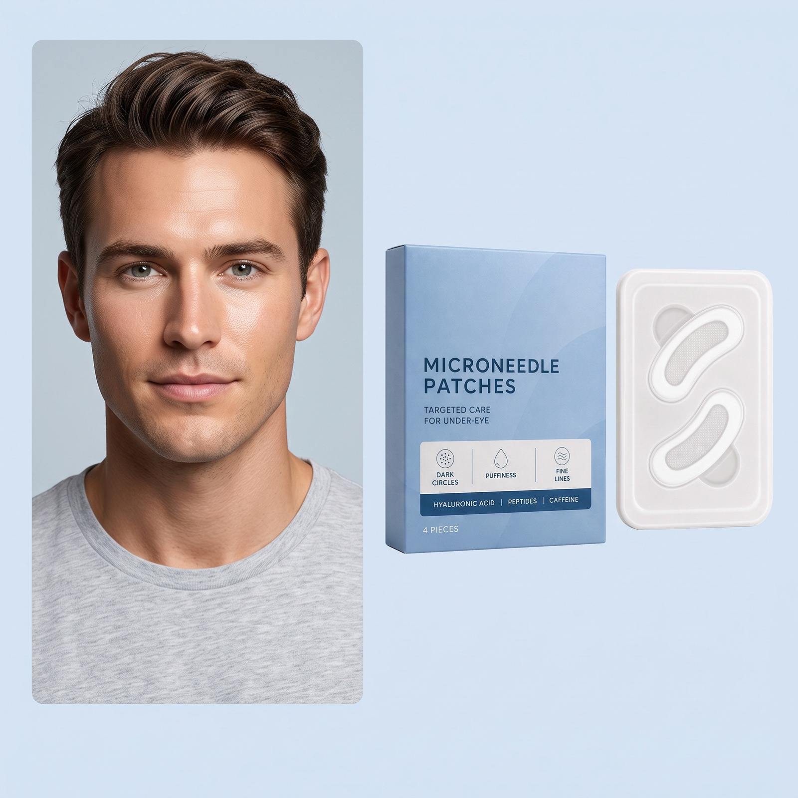 Breathable Skin-friendly Hydrogel Hydrating Eye Care