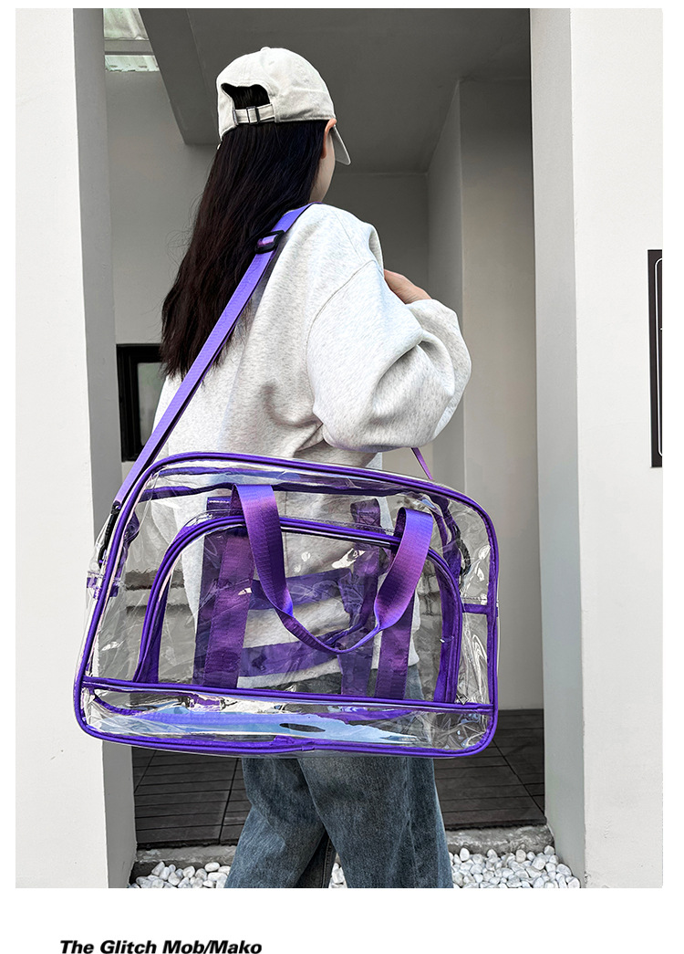 Transparent PVC Plastic Backpack For Men And Women 8c570540 9a72 437c 97fd 6ebc092b77a2