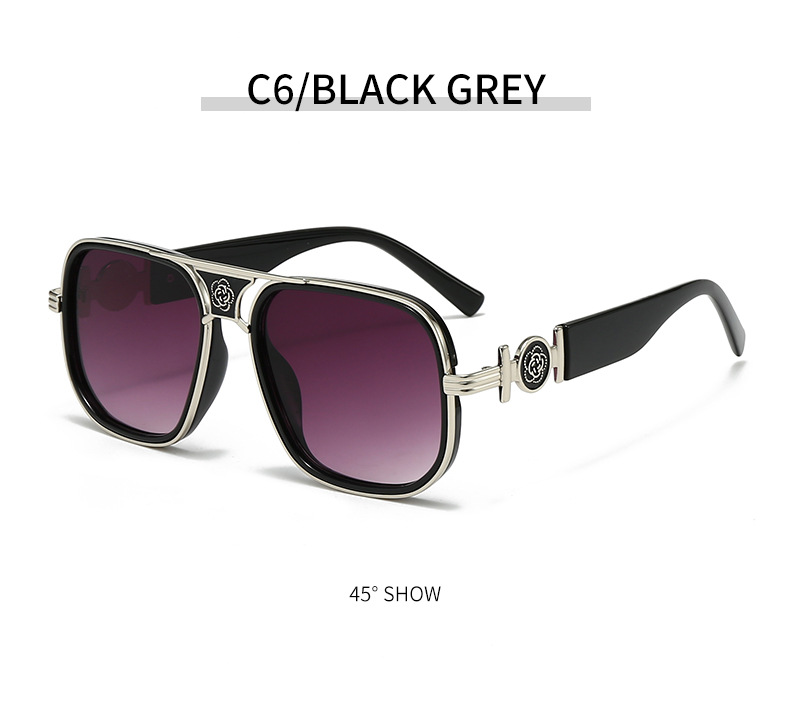 Womens Large-frame Metal-frame Sunglasses Casual And Sophisticated 8c584b95 9522 43f6 Bfb7 3b53638ab632