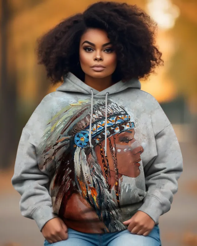 3D Printed Long Sleeve Hoodie Casual 1 Style 3Xl - Shop at LoveMi