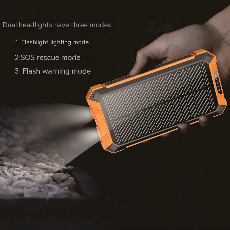 Home Wireless Charging Solar Portable Power Source 3
