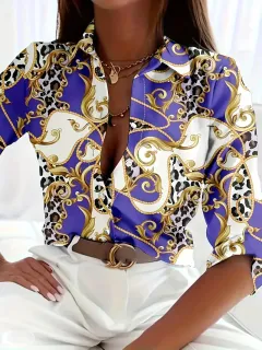 Women's Long-sleeved Blouse Sexy Fashion - 09 Style-M - View 1