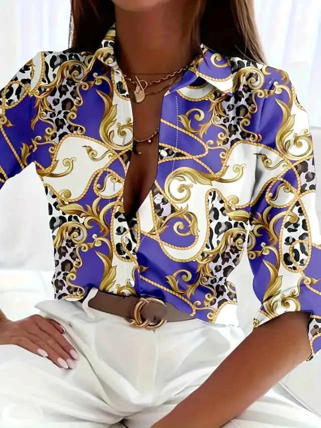 Women's Long sleeved Blouse Sexy Fashion 09 Style S - Shop at LoveMi