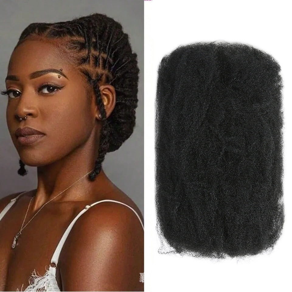 Synthetic Fiber Dreadlock Volumizing Hair Extensions And Accessories
