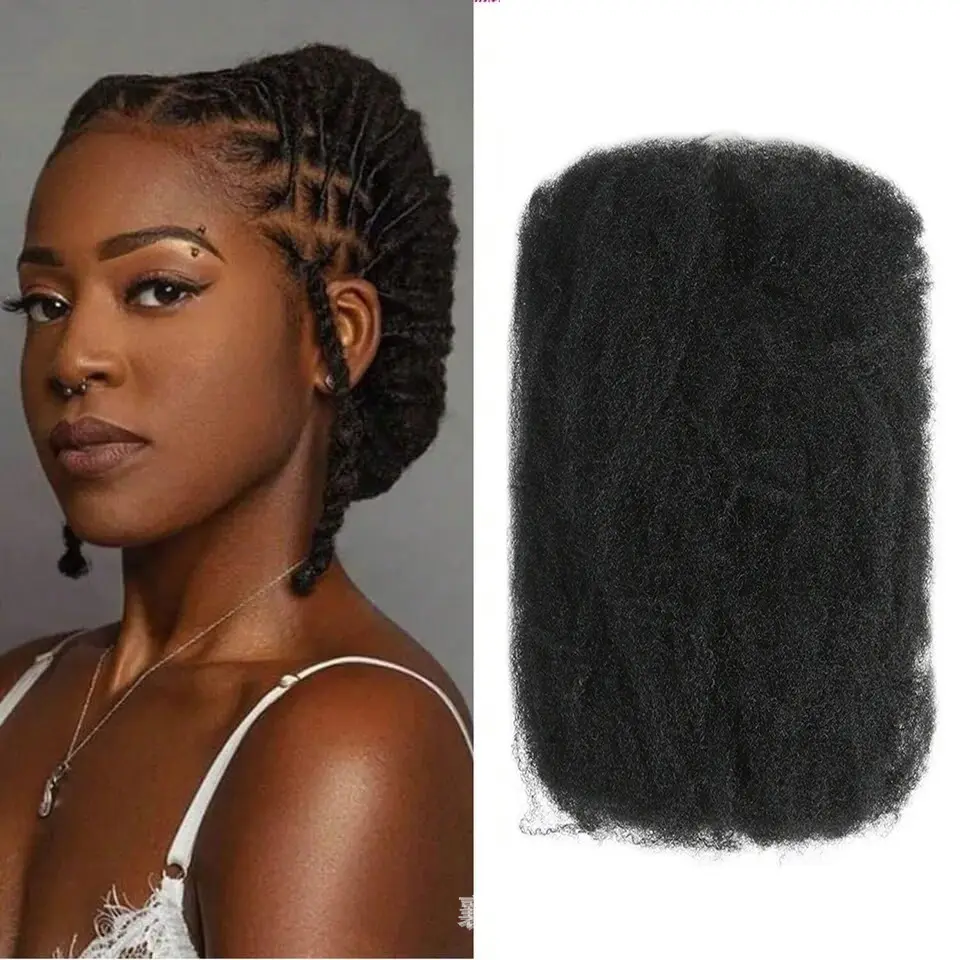Synthetic Fiber Dreadlock Volumizing Hair Extensions