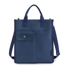 Work Travel Sling Bag New Casual Canvas Bag - Blue - View 1