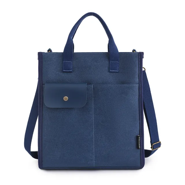 Work Travel Sling Bag New Casual Canvas Bag Blue - Shop at LoveMi