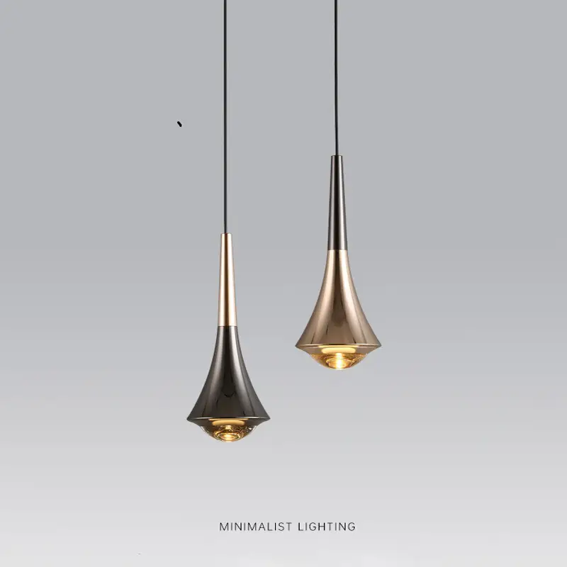 Modern Minimalist Adjustable Bedroom Bedside Chandelier