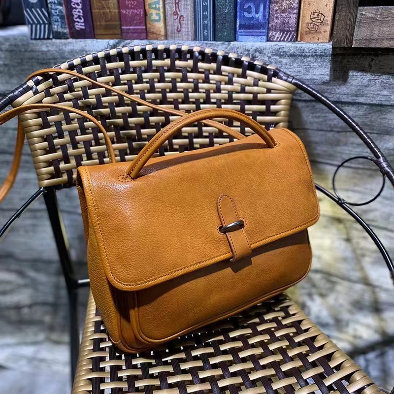 Cowhide Crossbody Shoulder Bag, picture 6 of 6