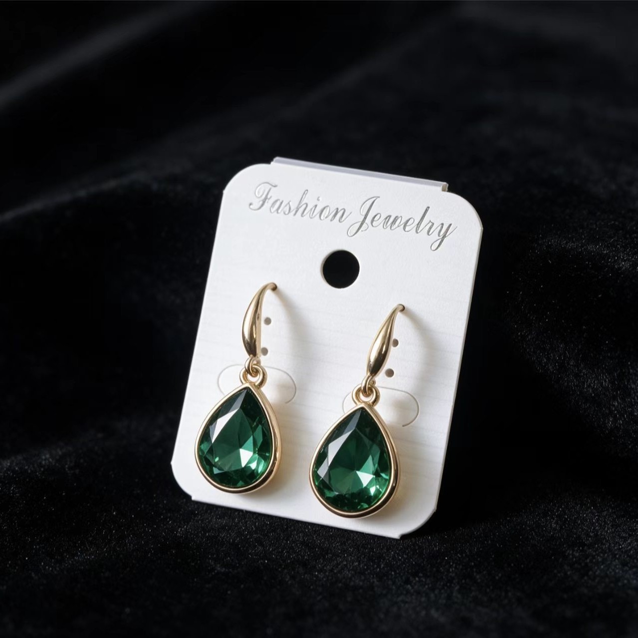 Crystal Earrings Crystal-clear And Ultra-shimmering
