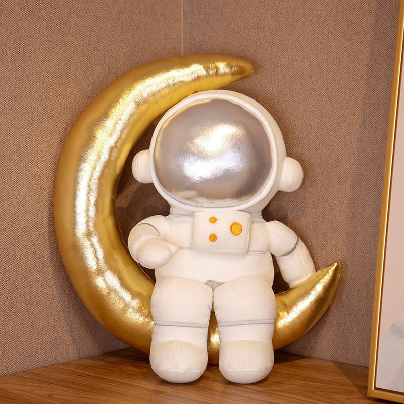 Golden Moon Astronaut