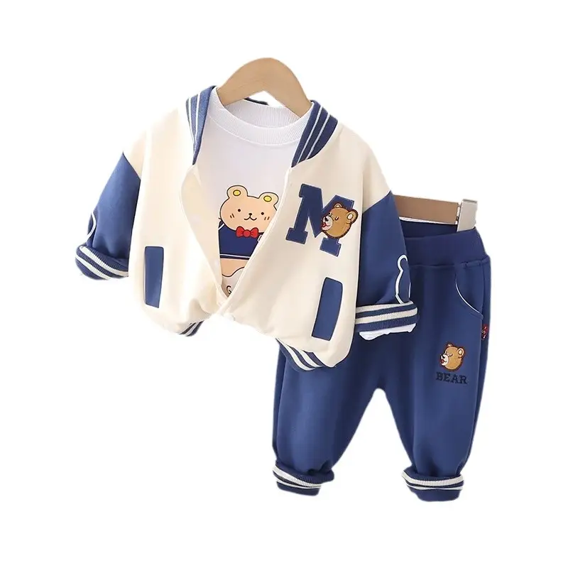 Baseball Jacket And Pants Set For Boys