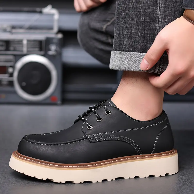 Martin Boots Men's Low Top Retro Casual Shoes British
