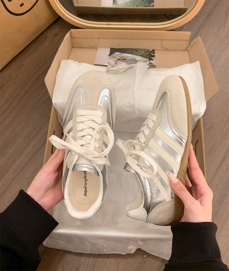 Leather Low-Top Sneakers, picture 3 of 6