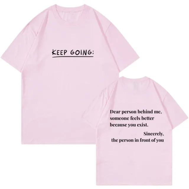 Milk Silk Round Neck T shirt Ak7185 Pink - Shop at LoveMi