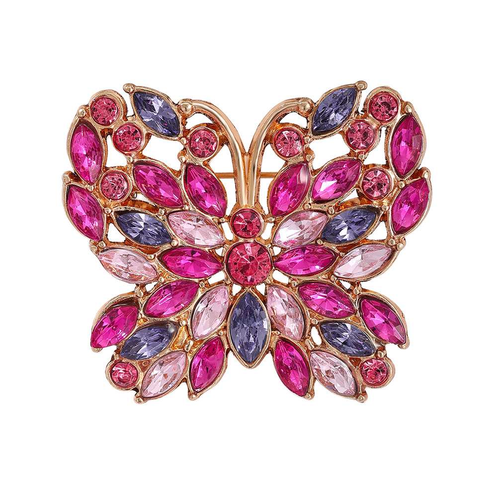 Crystal Butterfly Brooch, picture 2 of 5