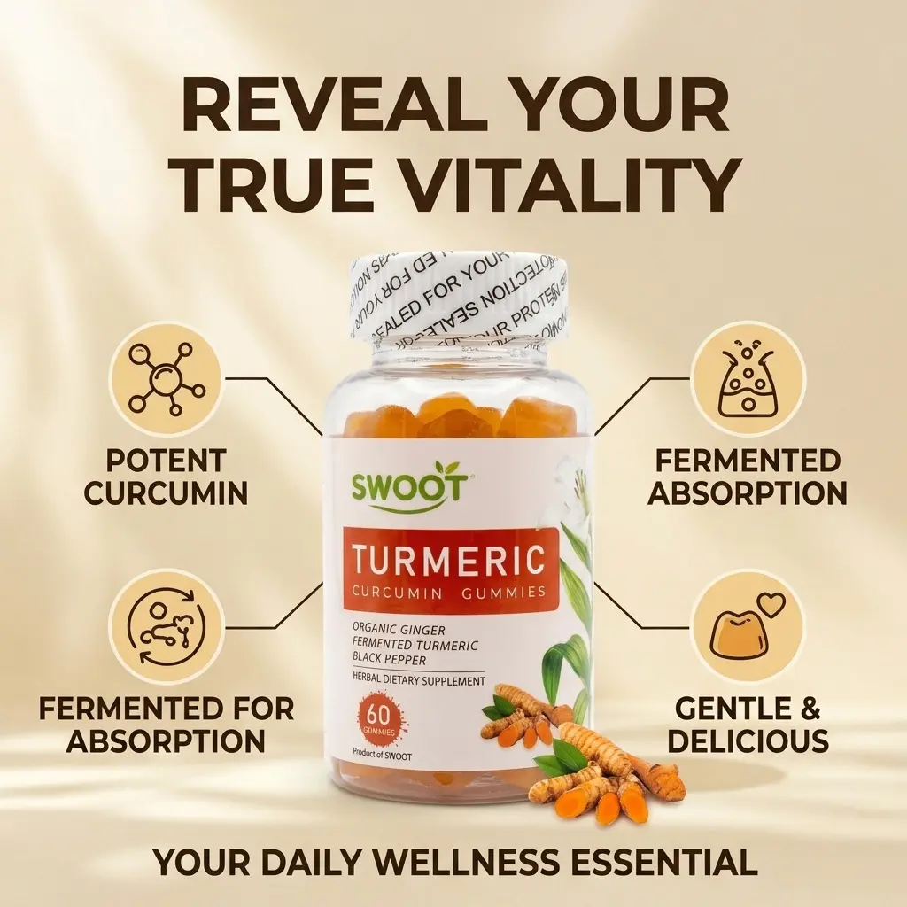 Turmeric Curcumin GummiesFunctional Dietary Supplement