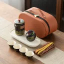 Black Four Cups Tea Potbag