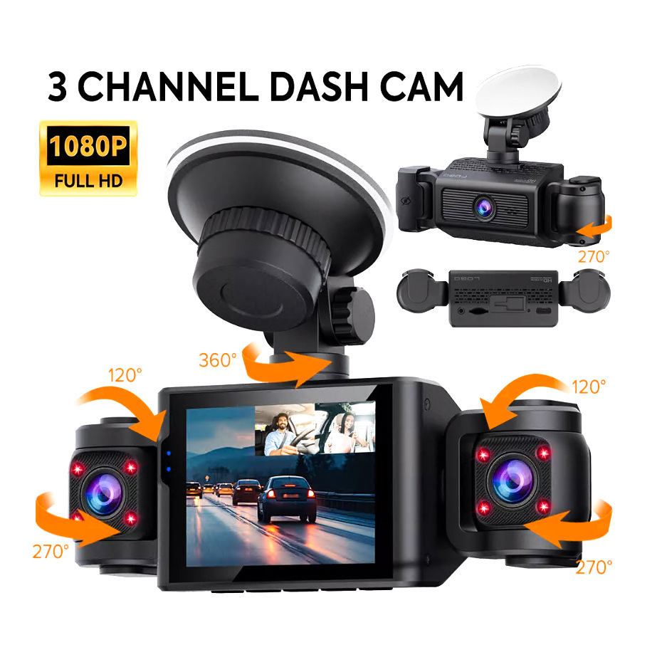 1080P Car DVR HD Night Vision Camera 2