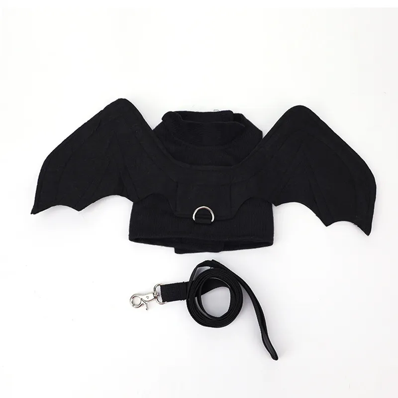 Pet Dog Halloween Wings Cool Black Bat - Suit