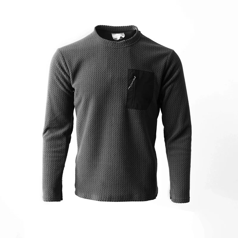 Men's Casual Outdoor Keep Warm Quick-drying Long-sleeved Sweater