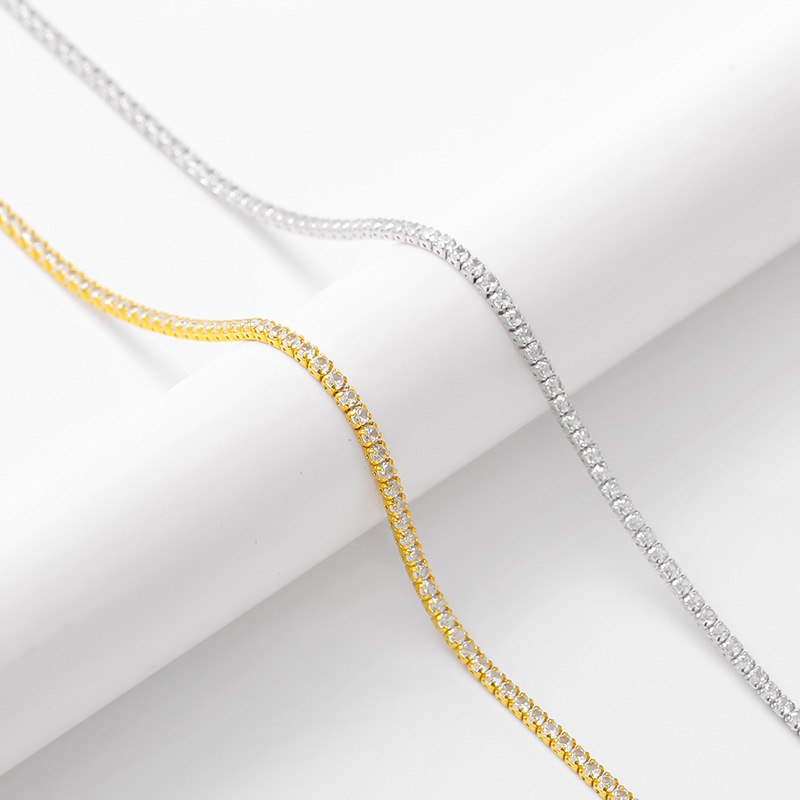 Zircon Tennis Necklace Fashionable