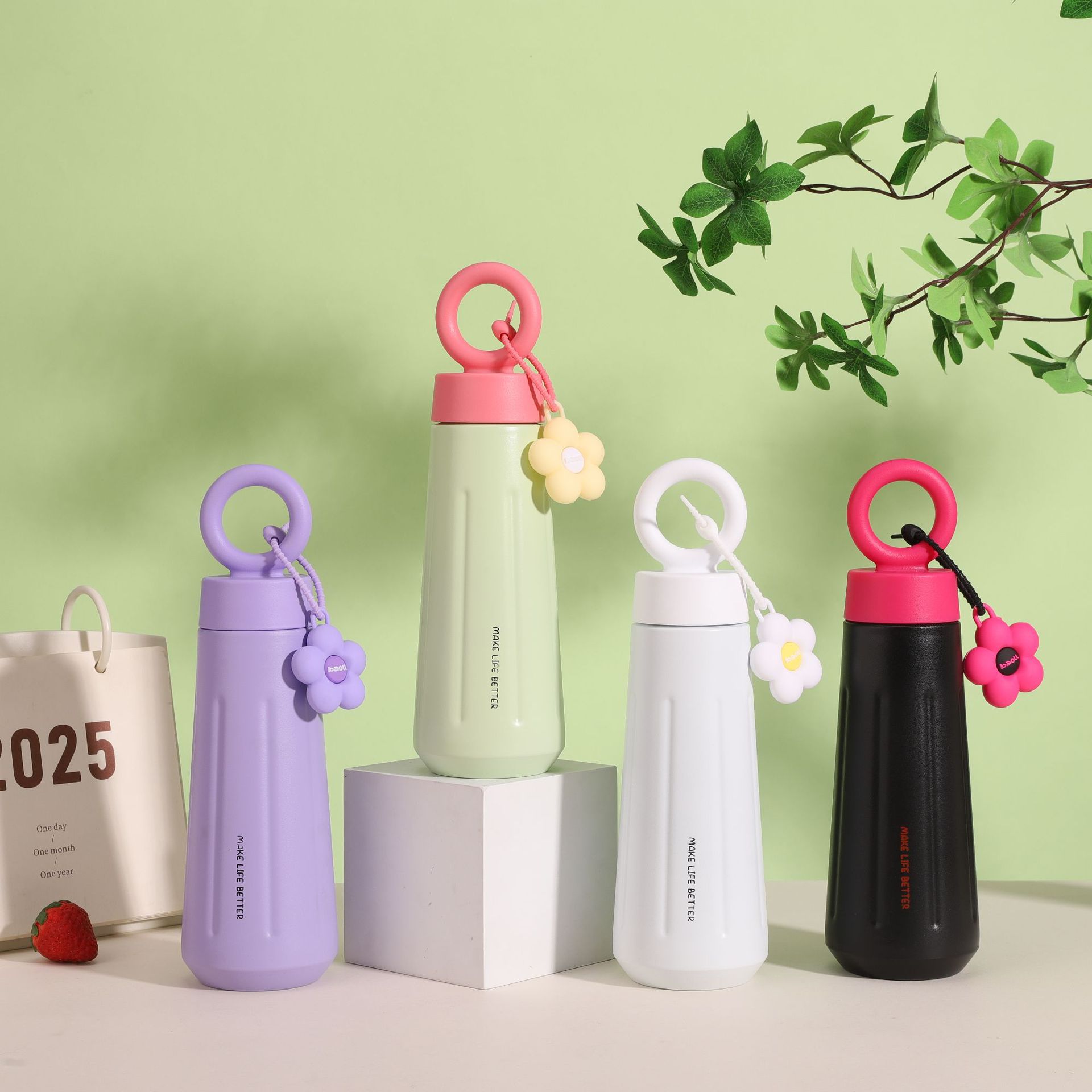 New 316 Stainless Steel Outdoor Creative Portable Sports Water Bottle