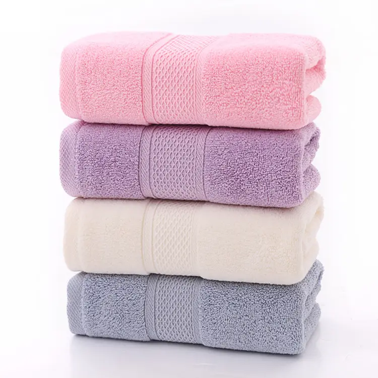 Pure Cotton 40-Single-Yarn Towel Face Cloth Set