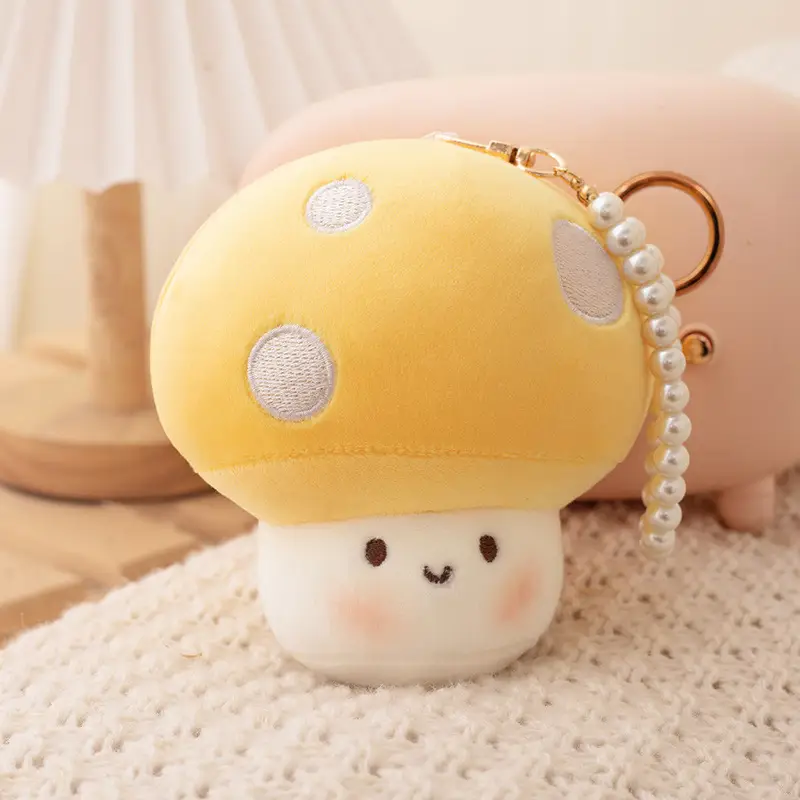 Small Mushroom Pillow Girls' Sleep Hug Doll Healing Series Doll Plush Toy