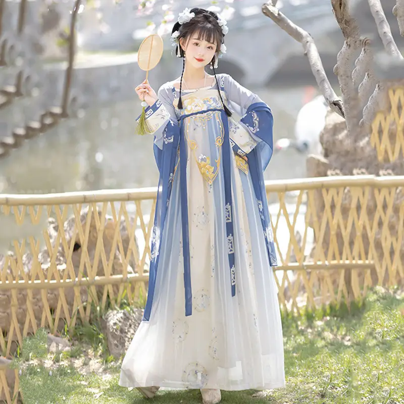 Blueberry Jam Embroidered Chest Han Elements Suit