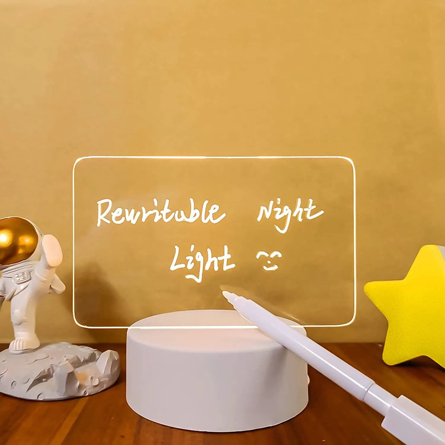 Message Board Small Night Lamp Note Board – image 3