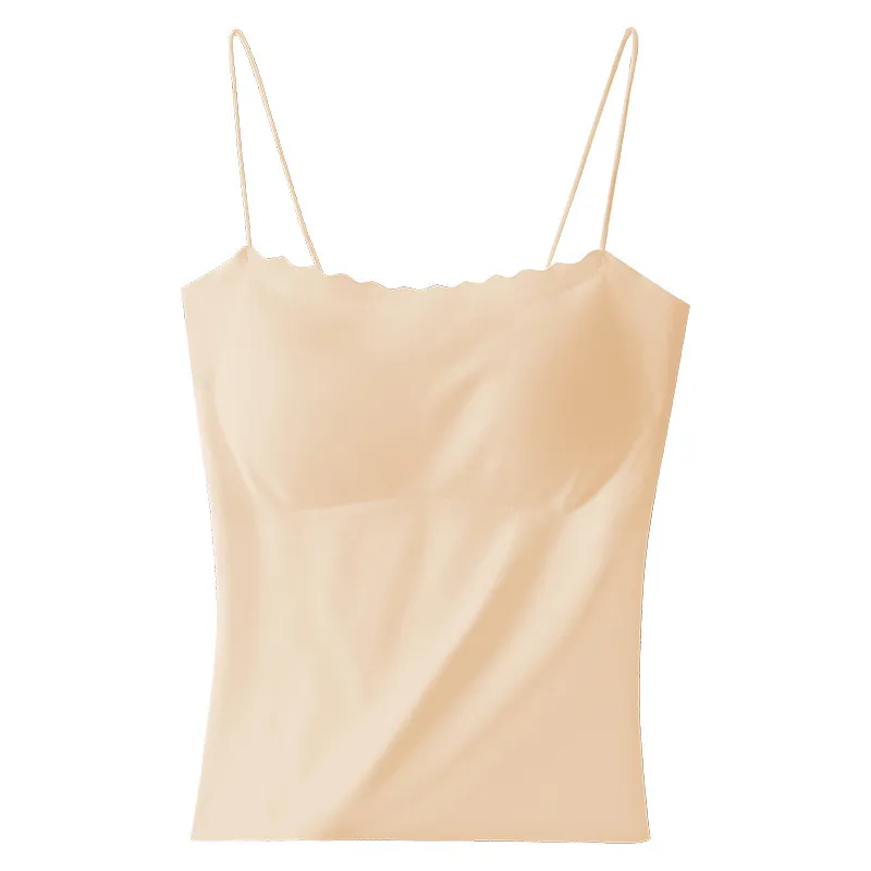 Women's Beauty Back One-piece Camisole - Skin Color