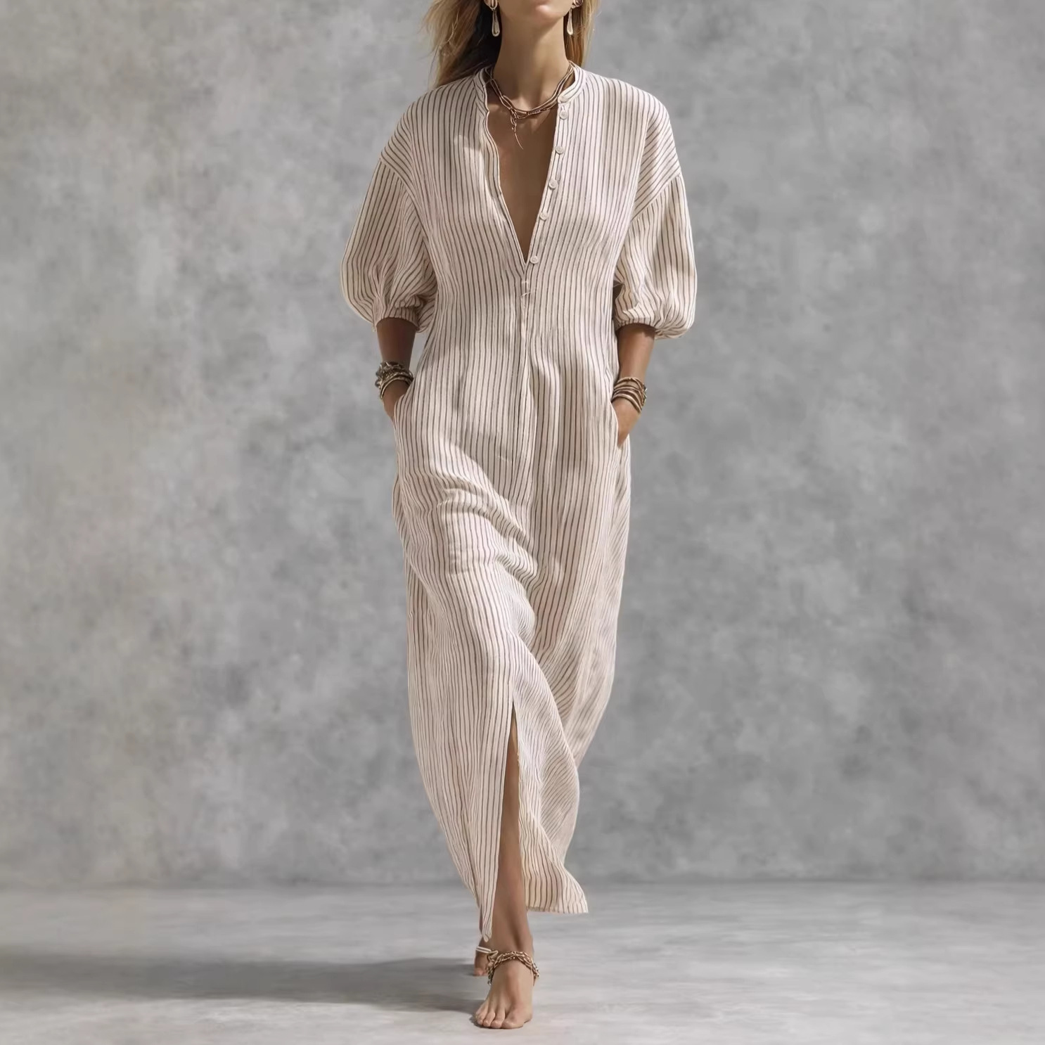 Casual Women's Vacation-style Dress