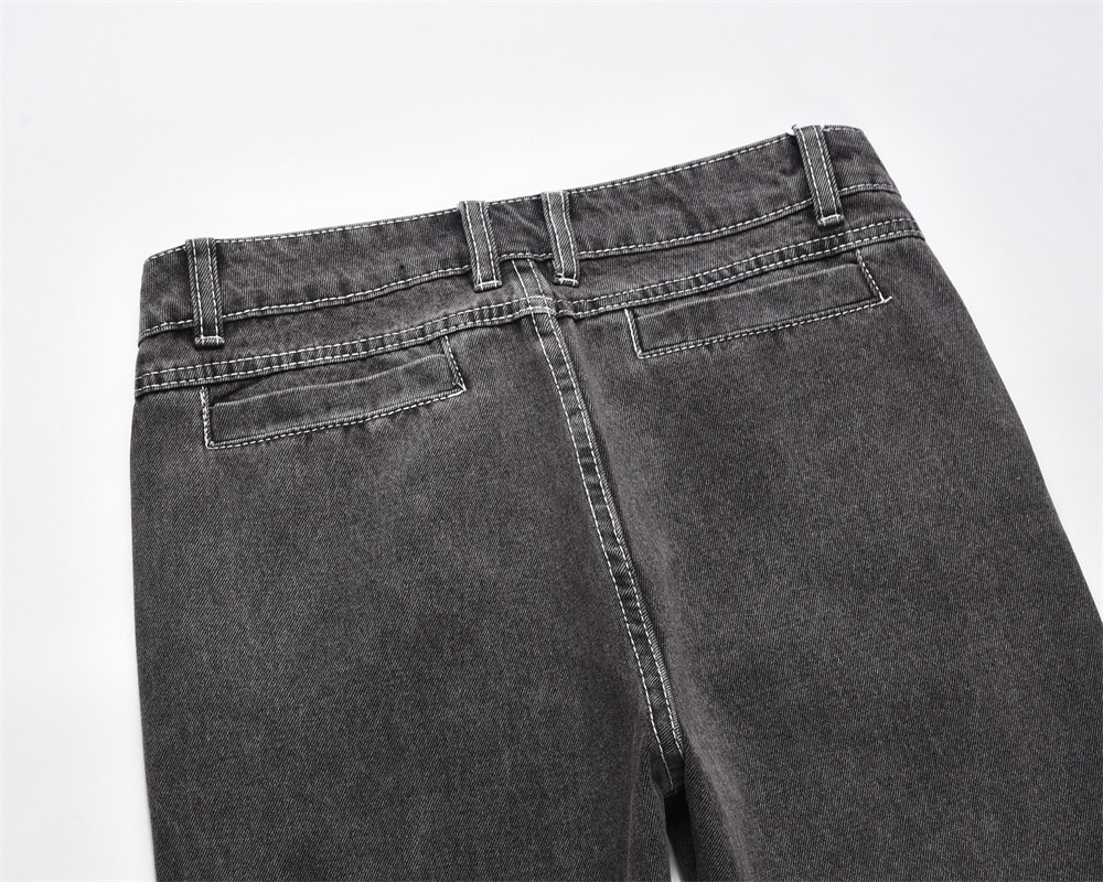 Gradient Washed Flared Jeans For Men