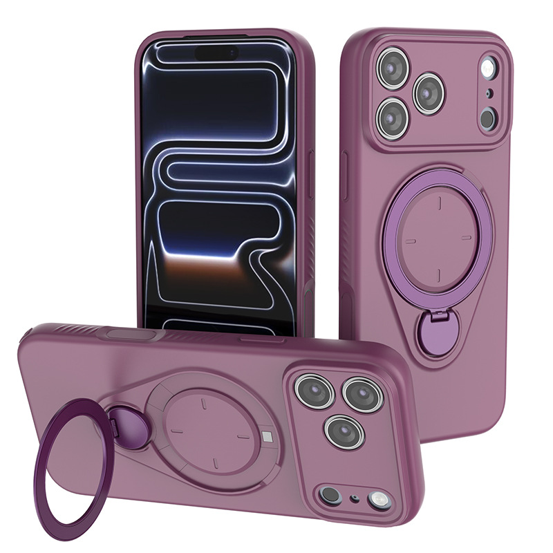 Magnetic Skin Feel Bracket Drop Proof Phone Case 8