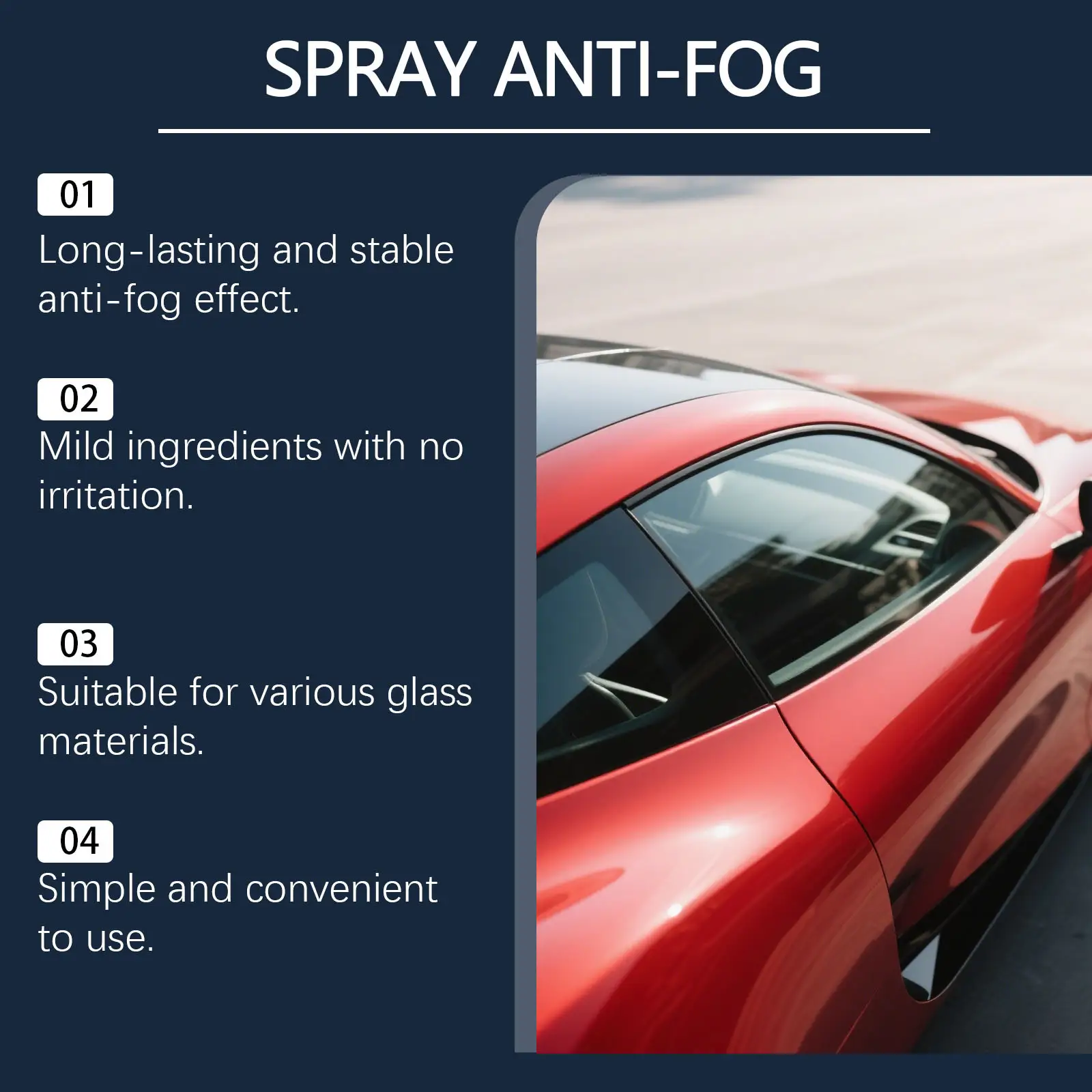 Antifogging Spray
