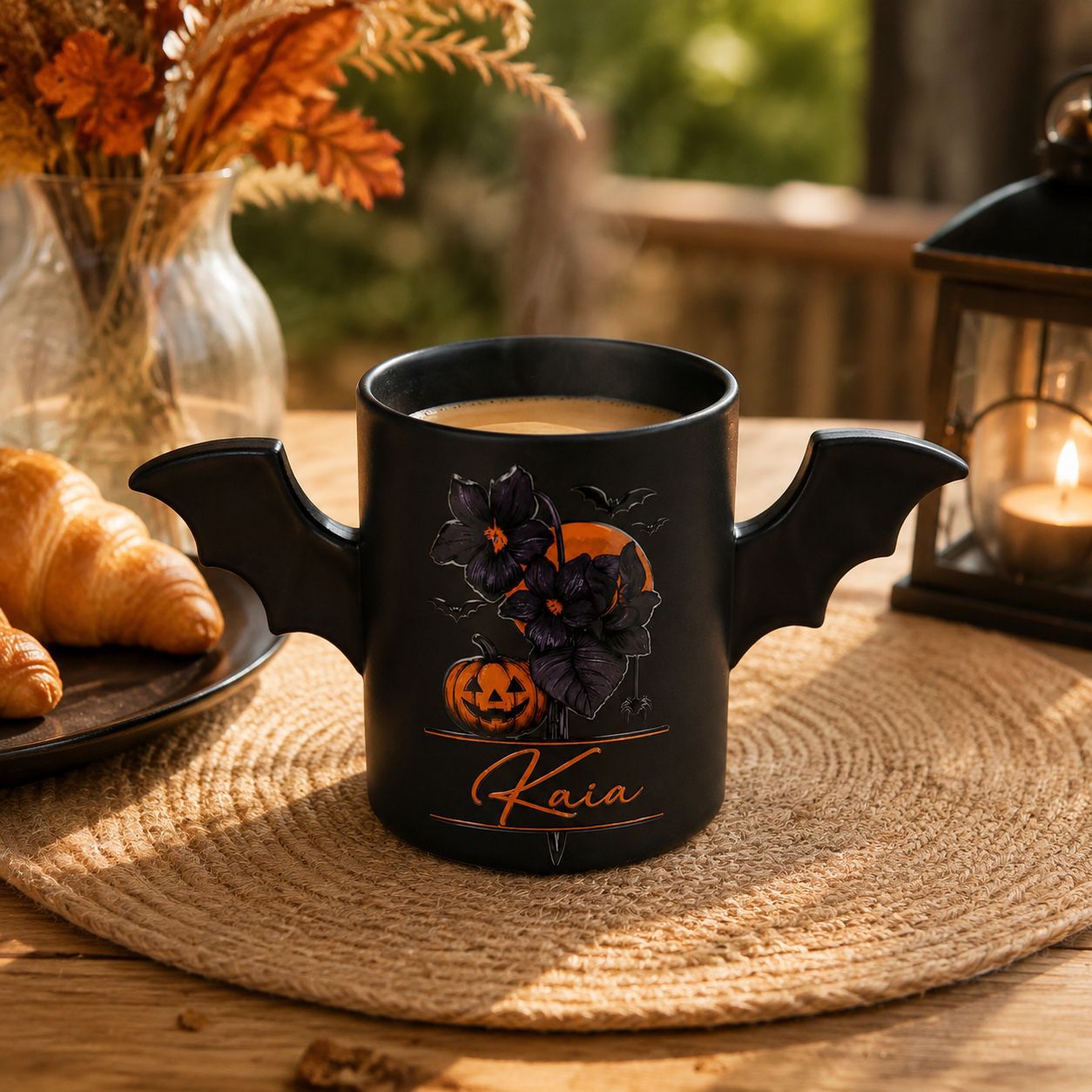 Unique Halloween Coffee Mug (Black-11oz)