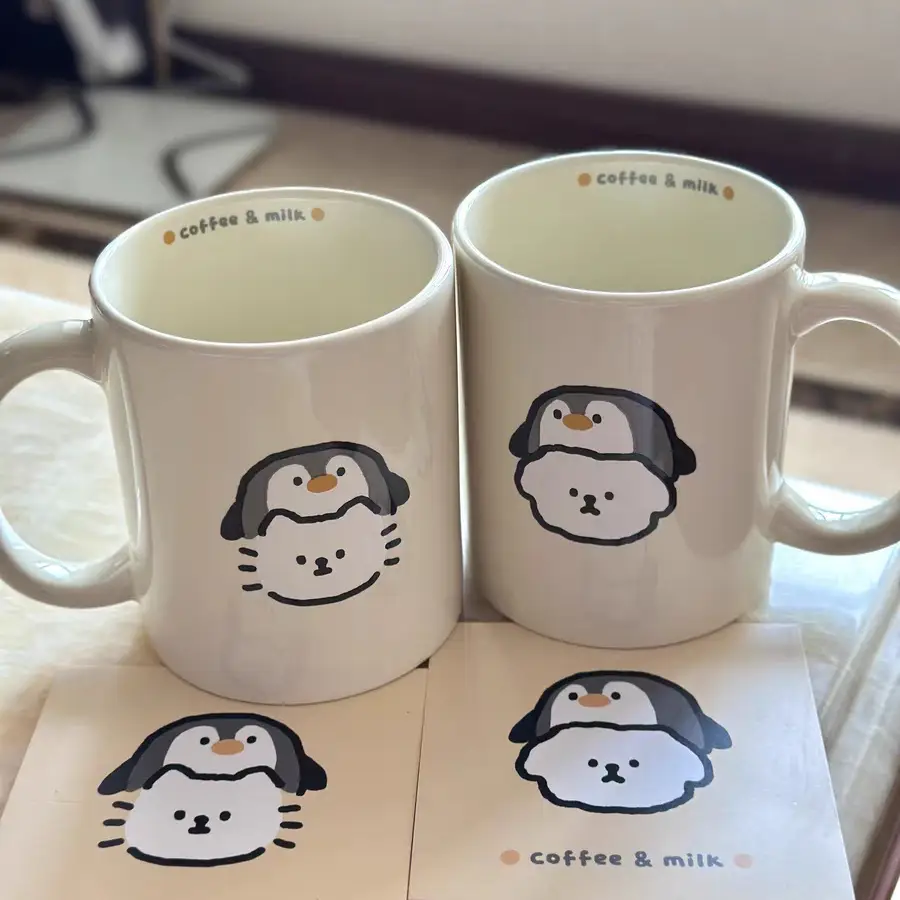 Cute Camouflage Penguin Mug Back-to-School Graduation Season