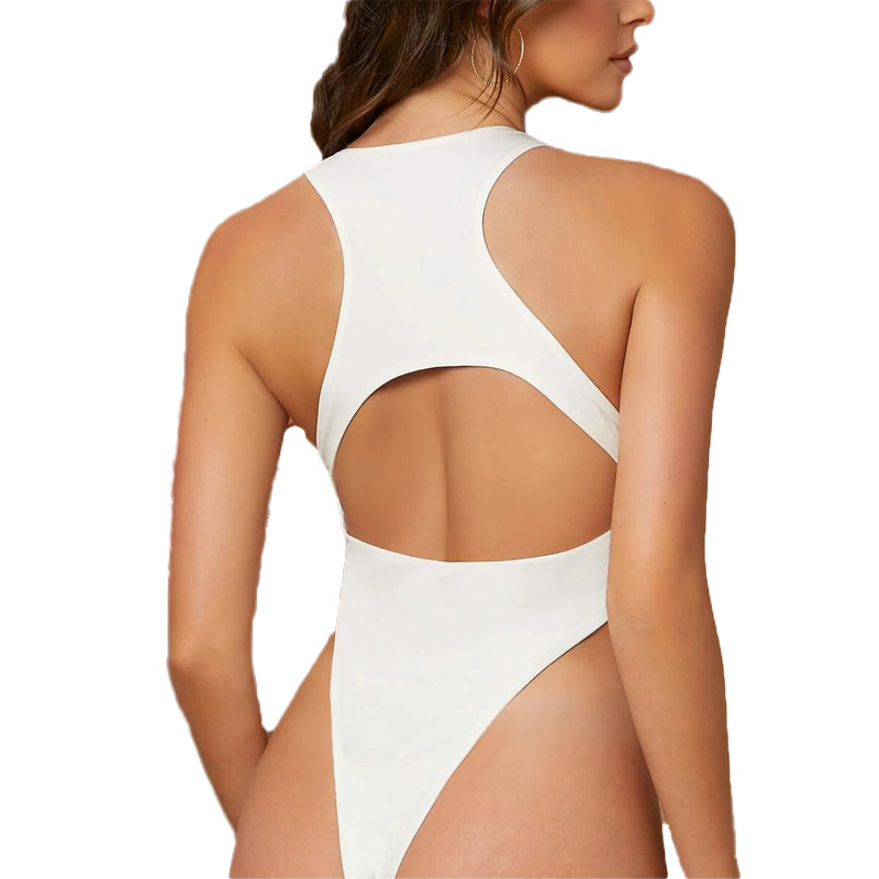 Jumpsuit Tight-fitting Stretchy Figure-flattering Base Top