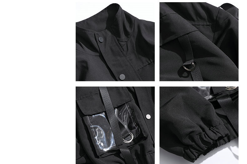 Title 12, Mens trendy tooling jacket, featuring multiple...