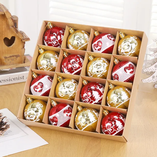 New Holiday Decoration Christmas Tree Decoration Gift Ball 1 Style - Shop at LoveMi