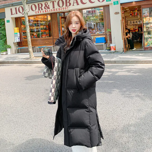 Thickened Loose Trendy Couple's Cotton Jacket Black - Shop at LoveMi